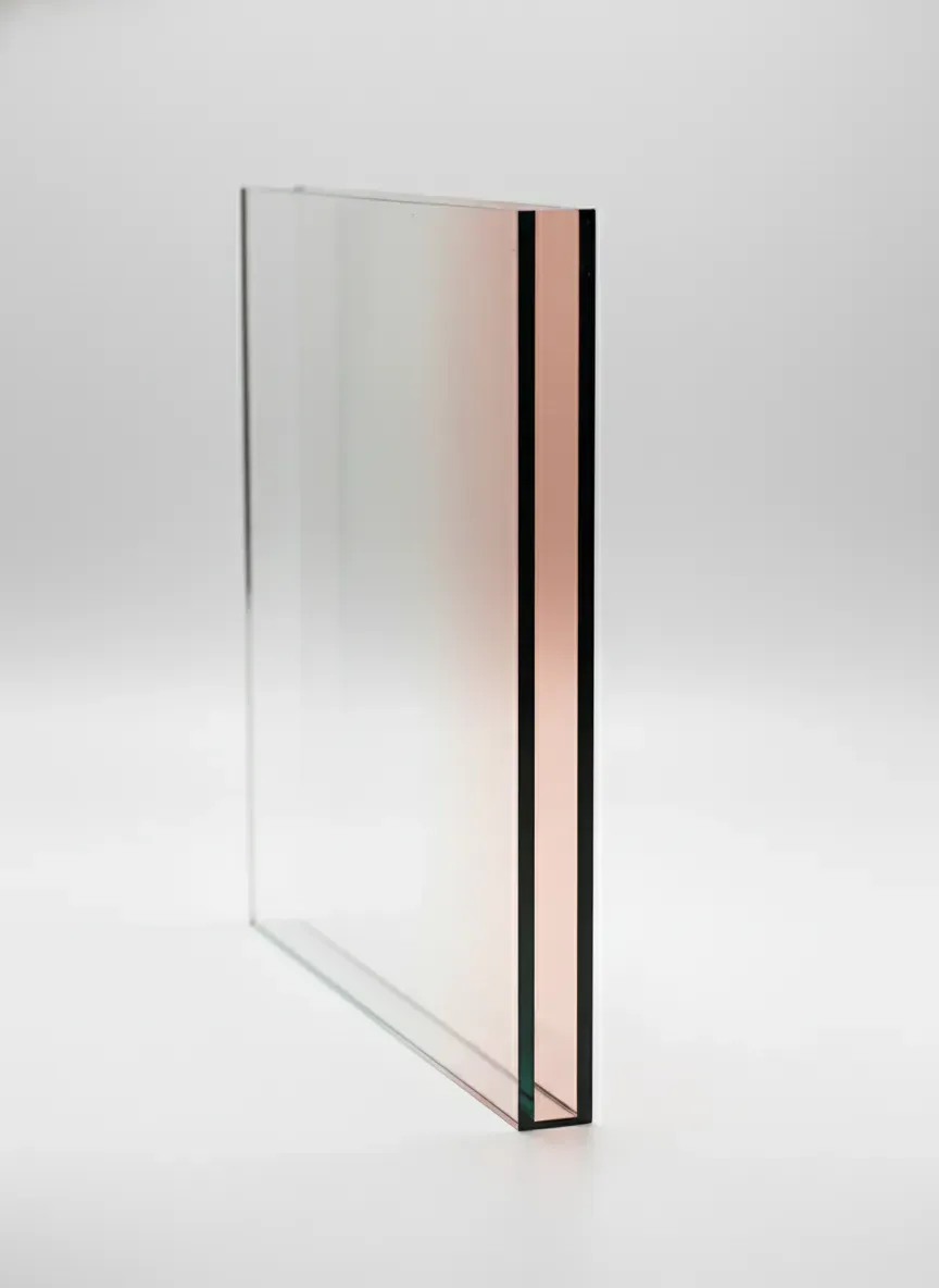 laminated safety glass sample with certification approval